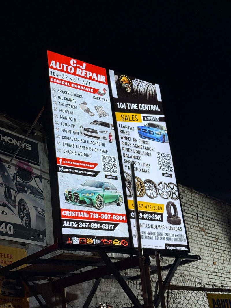 LED Exterior Lightbox