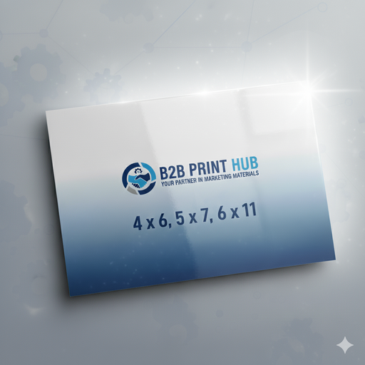 Tarjetas postales 14PT + Acabado brillante UV