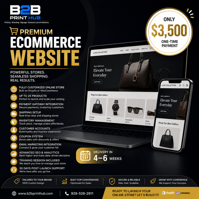 Premium Ecommerce Website