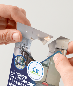 Door Hanger 14pt Matte Finish