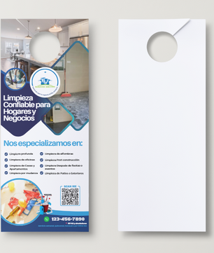 Door Hanger 14pt Matte Finish