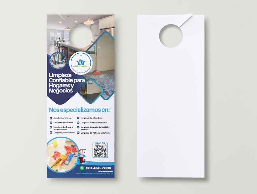 Door Hanger 14pt Matte Finish